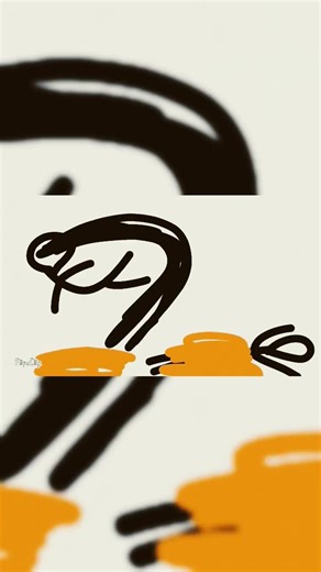 stickman got pooped by a bird (Flipaclip) #funny #cartoon #flipaclip #drawing #animation #poop #reel