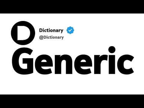 Generic Synonyms | Similar Words