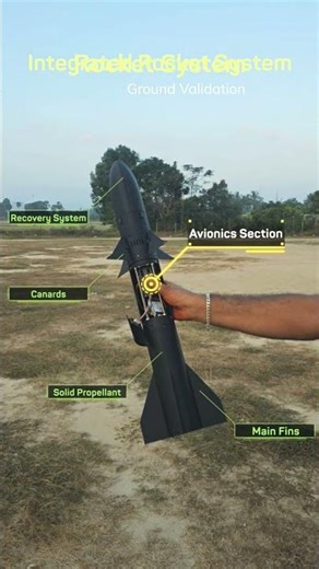 DIY Rocket Launch 🔥