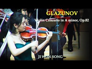 Glazunov Violin Concerto in a minor, Op.82