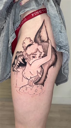 Sydney Tattoo Artists | MARKD on Instagram: "When did Taylor become a tattoo artist? 😲 Tattoo artist: @rochellebuckley.art __ SYDNEY TATTOO STUDIO FOR BOOKINGS: TAP LINK IN BIO 📍Redfern, NSW 🪪 011227 Keywords: Sydney tattoo artist flash tattoo illustrative tattoo pin up"