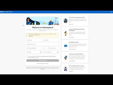 Apply to Walmart for non-US Sellers (2024 - Updated Guide)