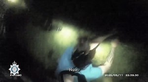 81K views · 520 reactions | Watch as this fleeing criminal gets shot in the butt...  After leading police on a dangerous pursuit, Matthew Jewell entered a river in Salisbury - before being Tasered in the backside and arrested. He's since been jailed and banned from driving. | Wiltshire 999s | Facebook