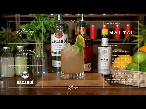 How To Make A Mai Tai | Classic Cocktail Recipe | Vegan Friendly