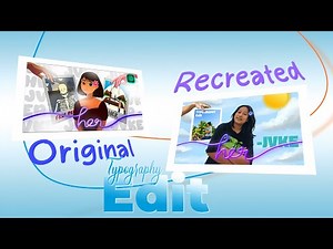 Her typography edit on alight motion ‪@JVKE‬