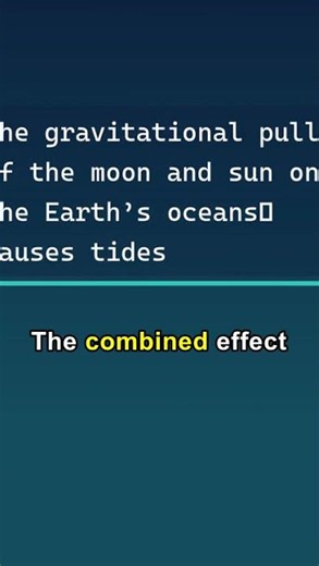 What Causes Ocean Tides?