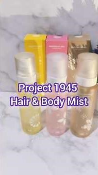Project 1945 Hair & Body Mist Arunika Citrus, Princess of Java, Vanilla Floresia