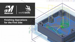 61 reactions | WorldSkills Competitors! - Don't miss Part 3 of our WorldSkills Tutorial Series, where we look at using some of the more traditional toolpaths, like Contour, Circle Mill, and Pocket to finish the features on the first side, including a Contour to finish the outside profile and the center slot in the pocket. | Mastercam | Facebook