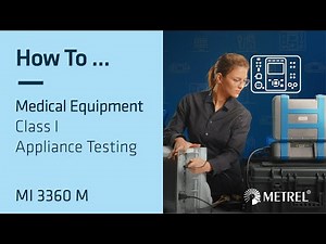 Metrel | MI 3360M OmegaPAT XA | How to Use a Metrel Tester