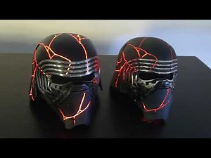 Kylo Ren Episode 9 helmet comparison