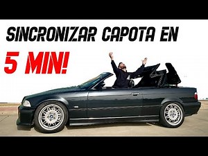 How to sync and reset the BMW 3 Series convertible top