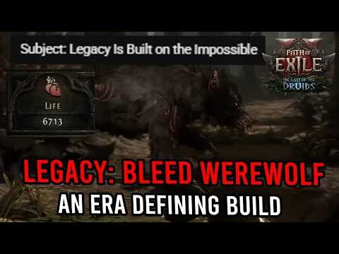Bleed Werewolf Titan is SAVAGE!!! - Leveling & End Game Guide