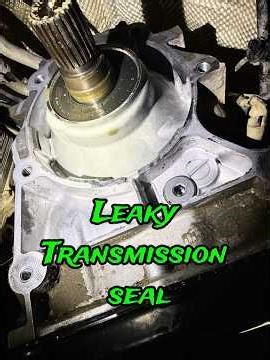Fixing Leaky Transmission Seal