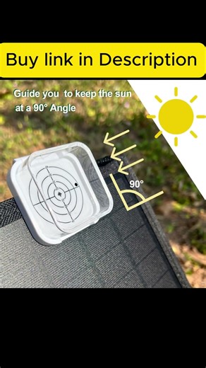 Solar Angle Guide for Solar Panel