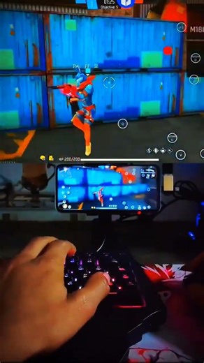 Free Fire keyboard mouse ⌨️ 🖱📲 gameplay #keyboard #ggmousepro2 #viralvideo #shorts