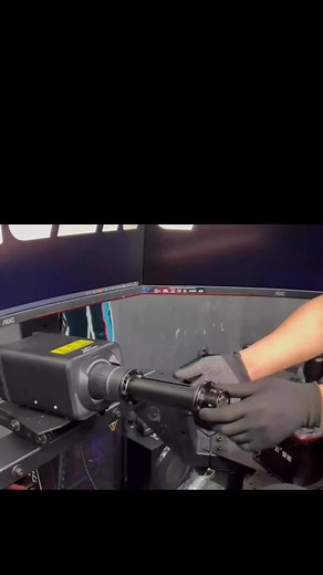 Adjustable extension rod for Simagic alpha evo!🤩 #simracing #simagic #Simagicalphaevo | IGNI Racing