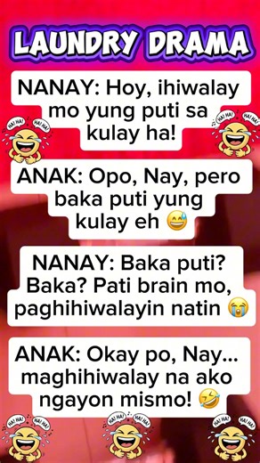 Pinoy household lesson #101: never underestimate laundry drama #RelatableAF #PinoyHouseholdHumor | Brunofrank Ogbonna