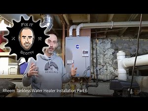 Rheem Tankless Water Heater Installation Part 6: Wrap up and 1 month update