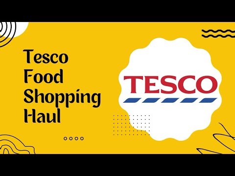 HUGE TESCO FOOD SHOPPING HAUL | NOVEMBER 2025