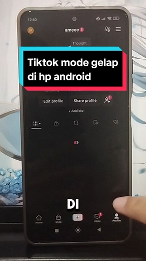 Cara Aktifkan Mode Gelap TikTok di Android