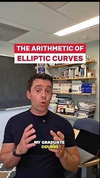 So 💫 excited 💫 to be teaching my grad course on elliptic curves again! #math #ellipticcurve