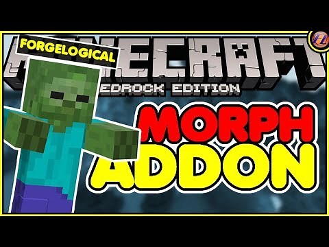 Someone Created a Morph Addon for Minecraft Bedrock!