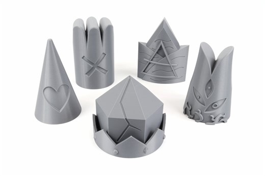 Cult Lamb Crowns DIY Cosplay Props: Eldritch Chemech, Fallen Haro - Etsy