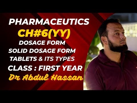 Ch#6 #dosageform #tablets #types #education #pharmcist #pharmaceuticalformulation #hastag #pharmecy