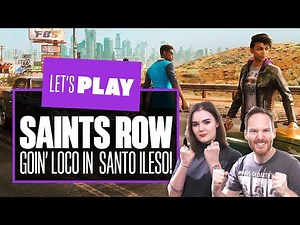 Let's Play Saints Row (2022) PS5 Co-op Gameplay- GOIN' LOCO IN SANTO ILESO!