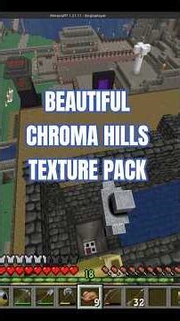 CHROMA HILLS TEXTURE PACK #chromahills #minecrafttexturepack #resourcepacks #minecraftaesthetic