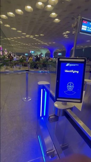 Using digi yatra to get entry in just 2 mins at airpor #digiyatra #travel #airport #flight