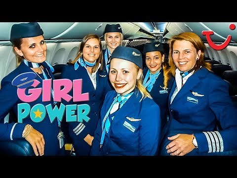 TUI Airlines Ladies Piloting the Boeing 737