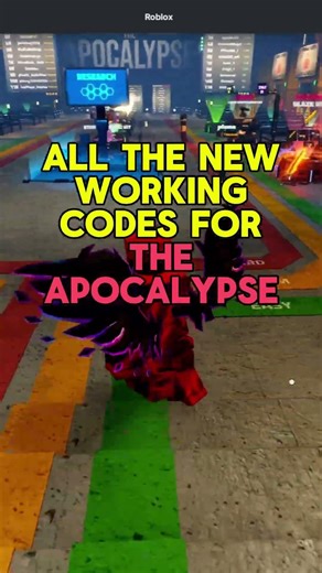 All New Codes in The Apocalypse Roblox (Update Codes)