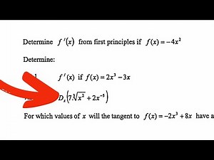 Calculus Grade 12 Mathematics P1 November 2023