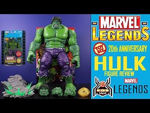 Marvel Legends 20th Anniversary HULK ToyBiz Series 1 Vintage Retro Figure Review