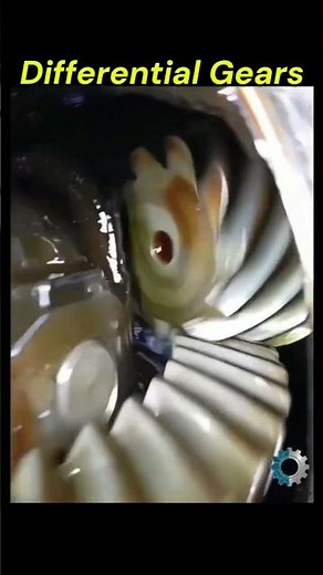 How Differential Gears Actually Work! 🤯 (Inside View) #Shorts