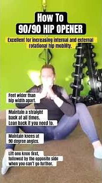 How to Do a 90/90 HIP OPENER #hipmobility