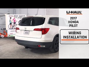 2017 Honda Pilot Trailer Wiring Harness Installation