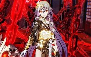 慢镜下的识之律者!狂戾.傲娇.阴阳怪气!~链.枪.剑多重武器!堪称业内顶尖的动作设计！——“动可崩山搅海分阴阳,静可对镜自怜夸巧妆”（崩坏3识之律者慢镜头展示）