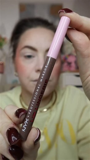 Nikki_Helena on Instagram: "POV: TikTok made me buy it… and I regret it 😭 NYX Cosmetics Lip Lingerie Lip Liner Stain — and it does NOT work for me 💀 Sticky, doesn’t stain at all, and dries out insanely fast (yes, I store it correctly 😐) Is it just me?? 👀 #nikkihelena #reelsbeauty #honestreview #makeupcommunity #nyxcosmetics"