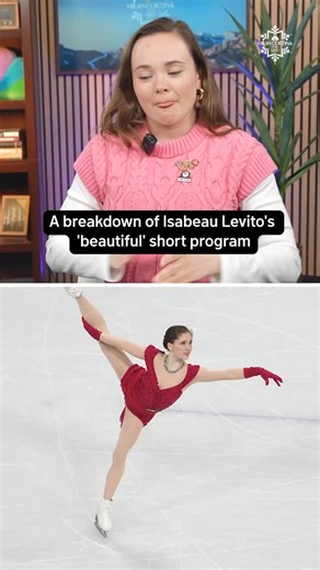 U.S. figure skater Isabeau Levito sits in eighth place in the women’s figure skating competition after her short program. Mariah Bell breaks down her performance. #olympics #figureskating #isabeau | NBC10 Philadelphia
