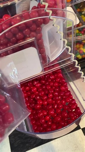 Cherry Sour Balls🤩 #candystore #louisvilleky #shoplocal #candy