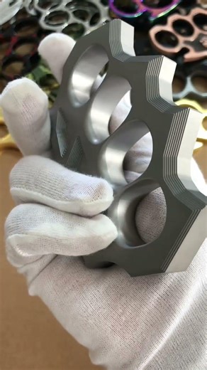 Precision steel knuckle duster #knuckles #edc #brassknuckle