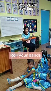 14K views · 174 reactions | A song before storytime... "Roll your hands..." You may add: shake your hands after "clap your hands"... #kindergarten #singing #kindergartenteacher #preschool #storytime #storytelling #kindergartenactivities | Lapid Kinderland Inc. | Facebook