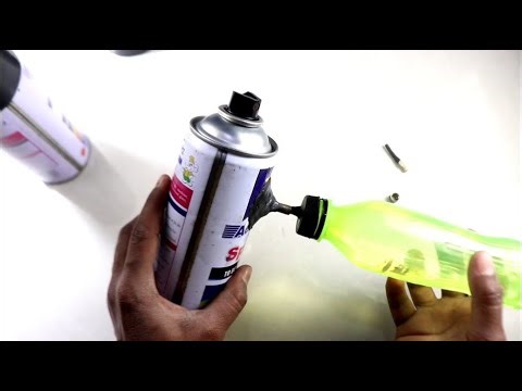 How to Refill Empty Color spray Bottle. Reuse spray bottle.