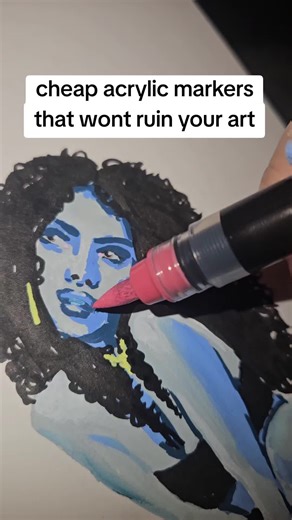 art supply acrylic markers #artsupply #creatorsearchinsights