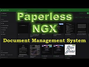 Paperless-ngx (docker) - управление документами. DMS - Document Management System.