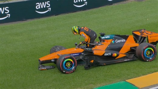 Oscar Piastri's race ends before it even starts