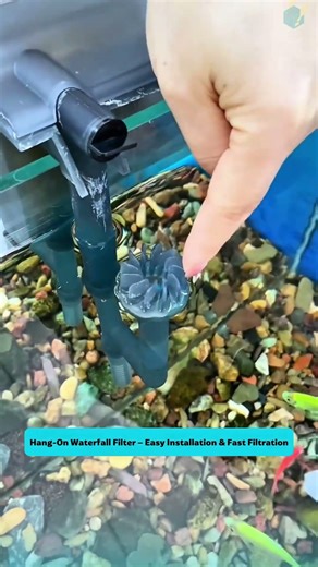 Hang-On Waterfall Filter – Easy Installation and Fast Filtration