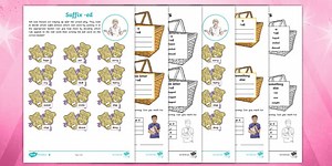 Under the Lights Suffix -ed Worksheet